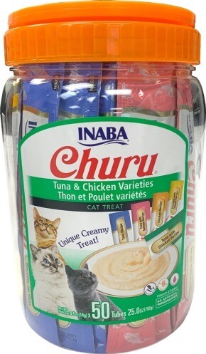 Inaba Cat Churu PuresVariety Pack (50)