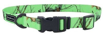 Water And Woods Adjustable Dog Collar Country Roots Equinox Dog 1inx18-26in 1pc