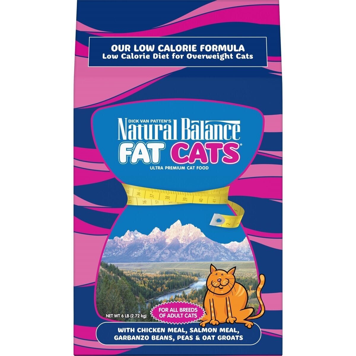 Natural Balance Fat Cats Chicken, Salmon, Low Cal 2.7Kg/6Lb