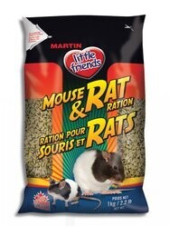 MARTIN'S Mouse Rat Ration Small Animal 1KG