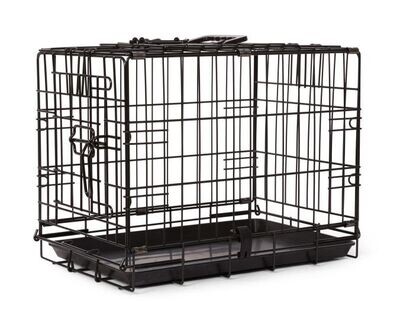 Bud'Z Deluxe Crate Foldable Double Doors Dog 18in 1pc