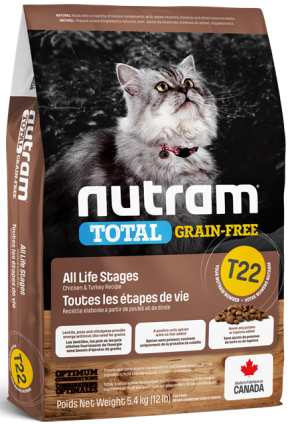 Nutram Cat Total Grain-Free T22 Adult Cat 2KG