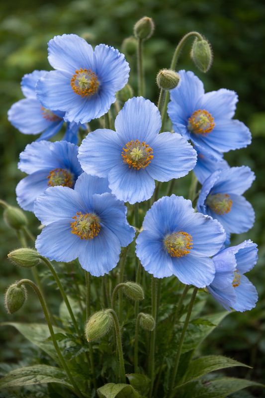 Meconopsis: Lingholm (Blue Poppy)
