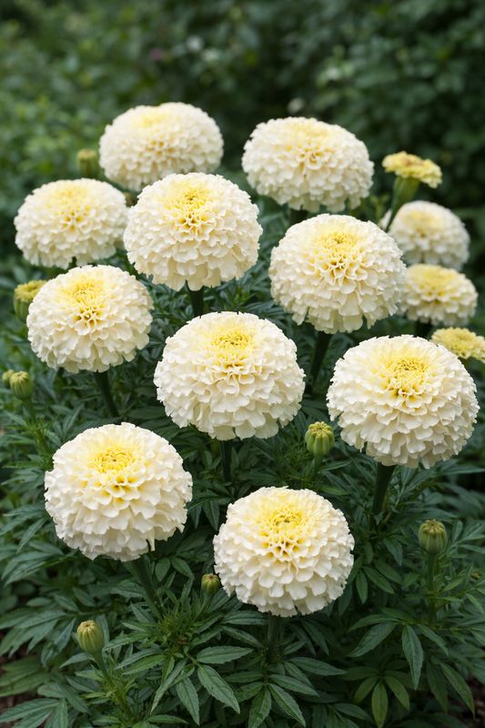 Marigold - Kilimanjaro: White (African)