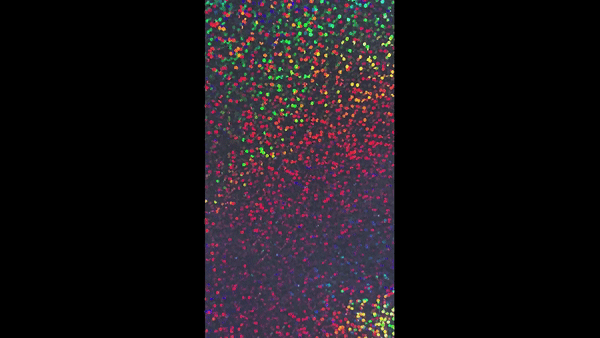 1ft. Navy Blue Holographic