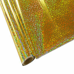 3ft. StarCraft Electric Foil Holographic Gold Sequins