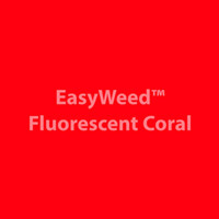 1 ft. Flourescent Coral  HTV Siser