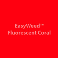 1 ft. Flourescent Coral HTV Siser