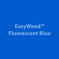 1ft. x 1ft. Flourescent Blue HTV Siser