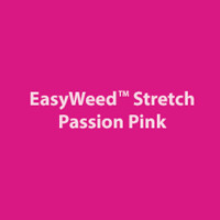 Siser EasyWeed Stretch Passion Pink 15&quot; x 12&quot;