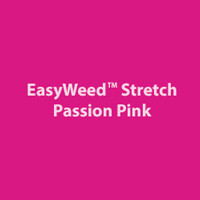 Siser EasyWeed Stretch Passion Pink 15" x 12"