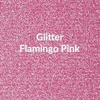 Siser Glitter Flamingo Pink 12&quot; X 20&quot; Sheet