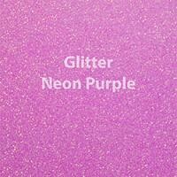 Siser Glitter Neon Purple 12&quot; X 20&quot; Sheet