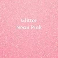 Siser Glitter Neon Pink 12&quot; X 20&quot; Sheet