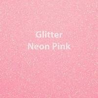 Siser Glitter Neon Pink 12&quot; X 20&quot; Sheet