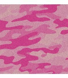 Camouflage Pink Glitter Vinyl