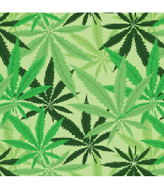 Marijuana Leaf Adhesive