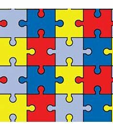 Autism Vinyl HTV 12&#39; X 12&quot;