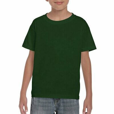 Gildan Tshirt Forest Green Youth