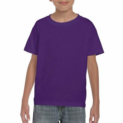 Gildan Tshirt Purple Youth