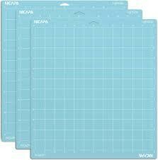 Nicapa Cutting Mat Blue Light Grip 12&quot; X12