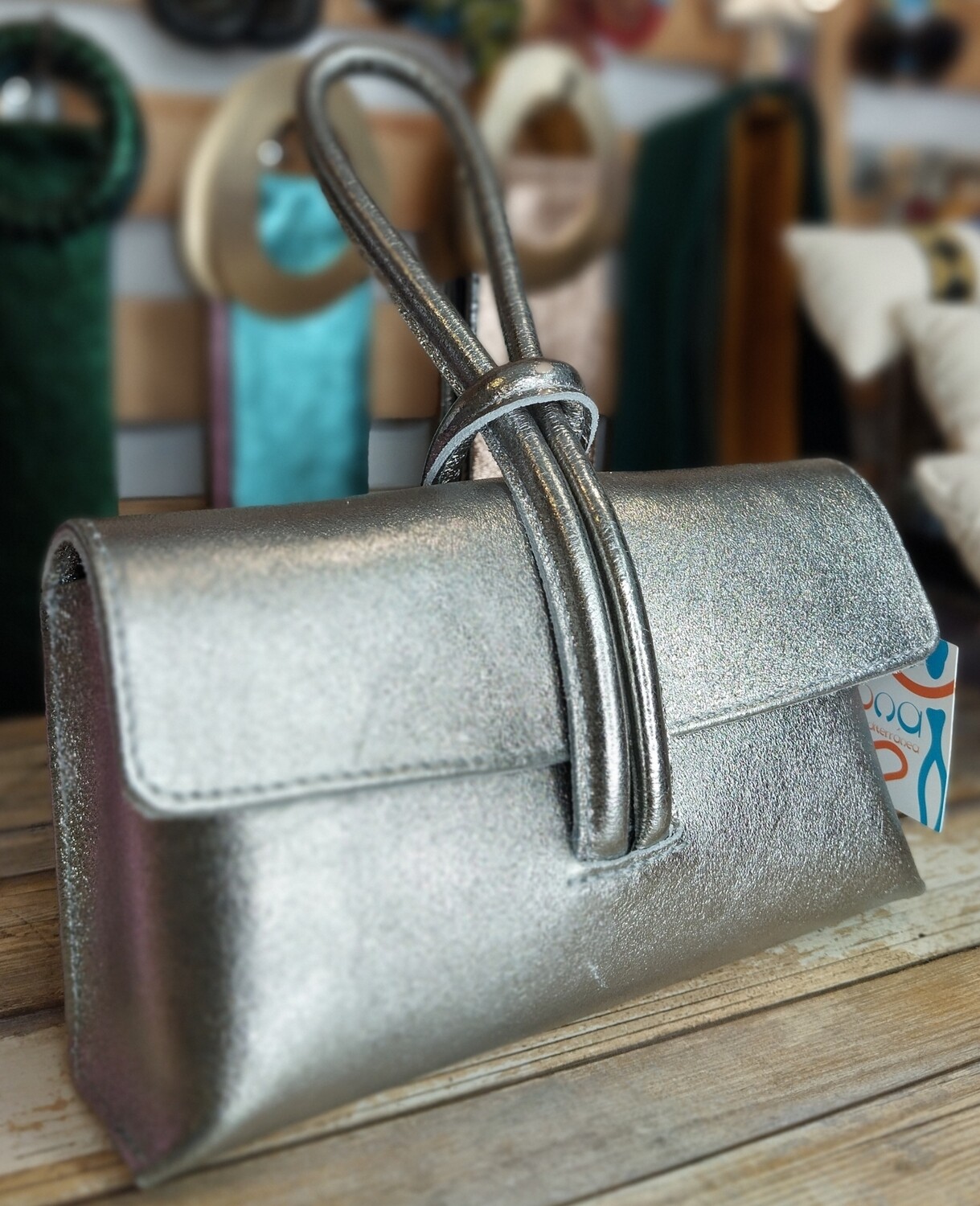 Bolso handle silver