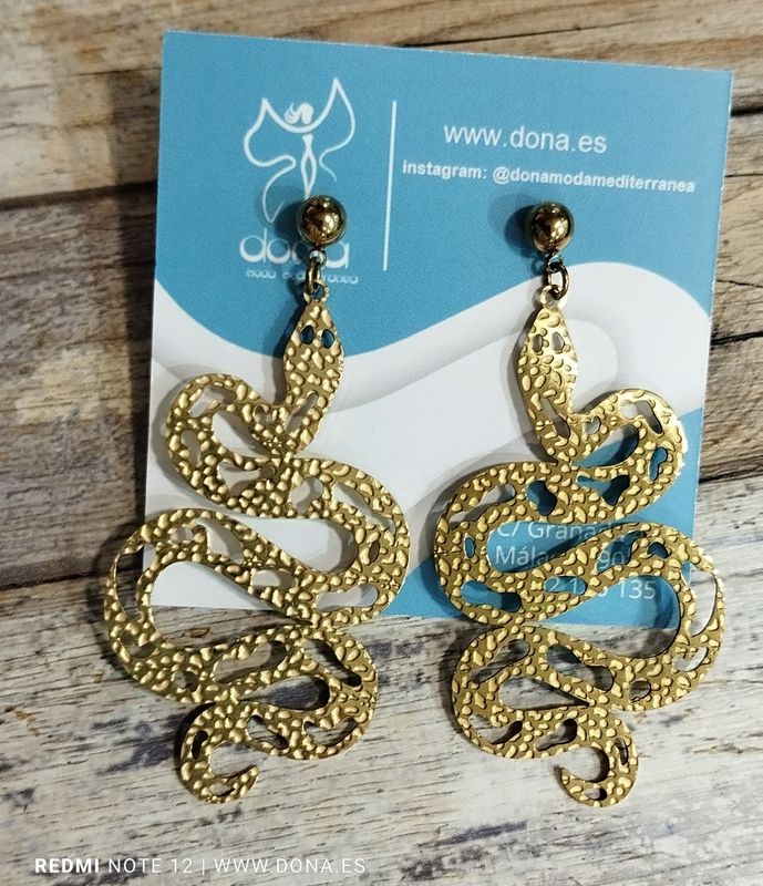 Pendientes snake