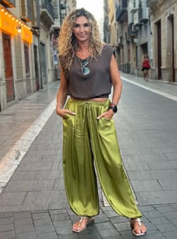 Pantalón Raso Irene Pantalón Raso Irene