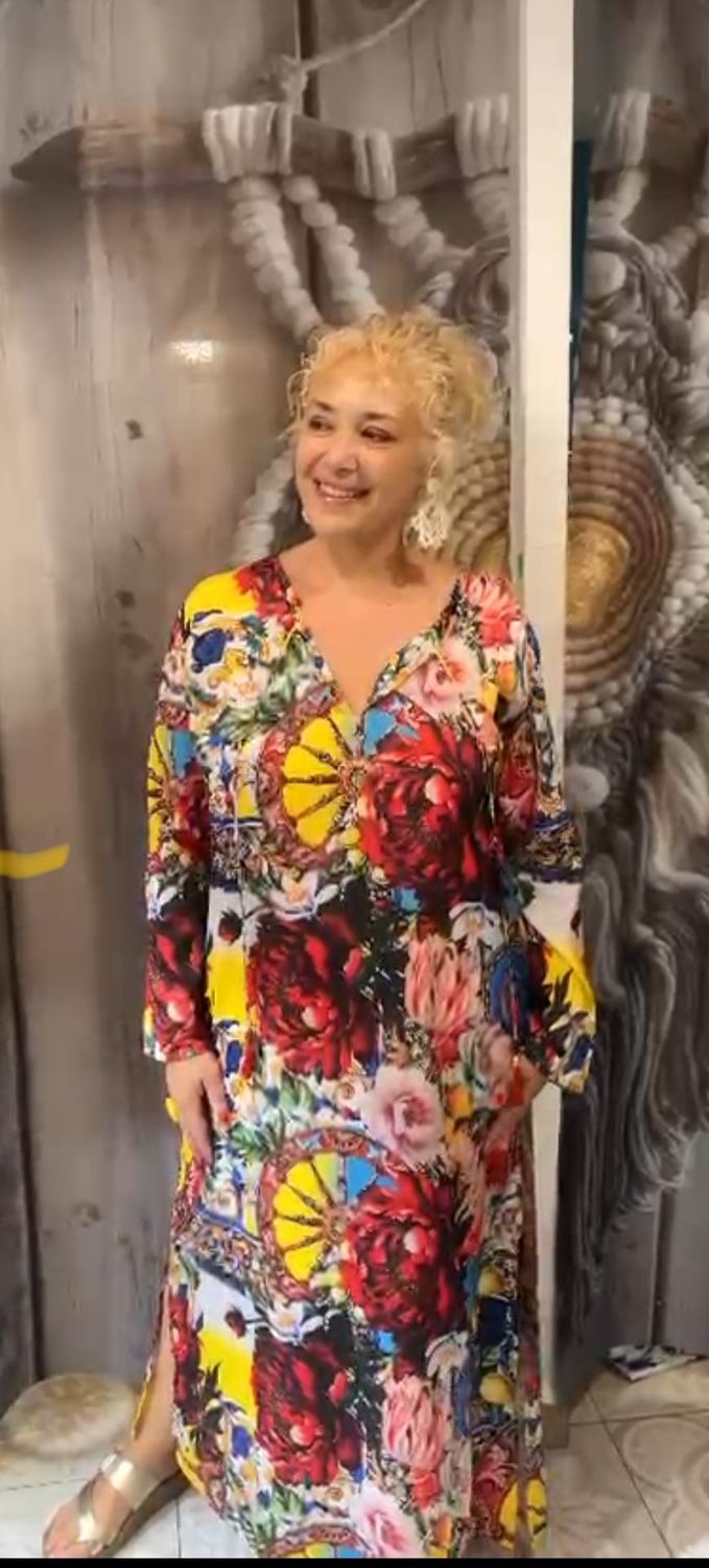 Vestido Kaftan Marina Vestido Kaftan Marina
