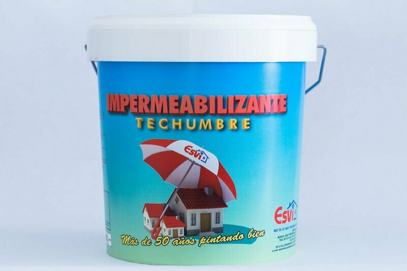 Pintura Impermeabilizante Techumbre Blanco