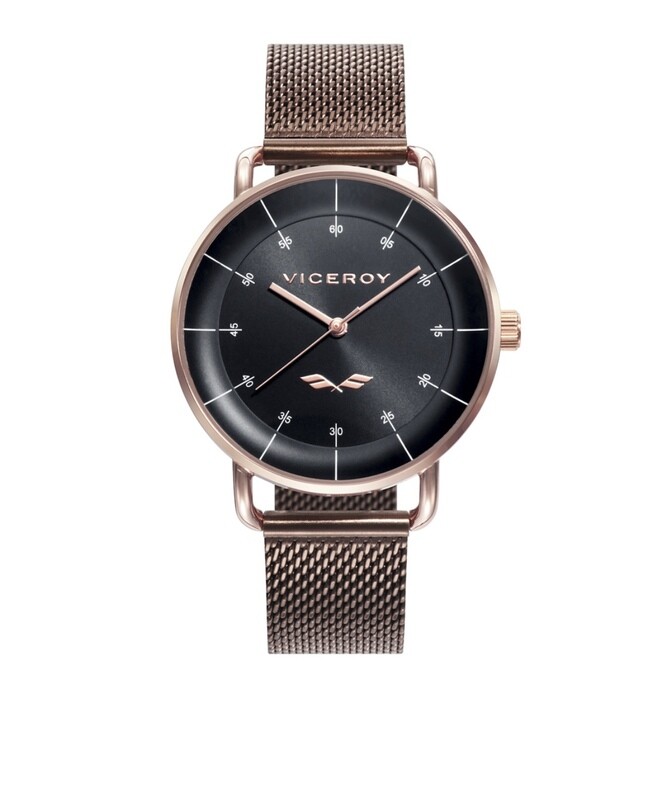 Reloj Viceroy Banderas IP marrón