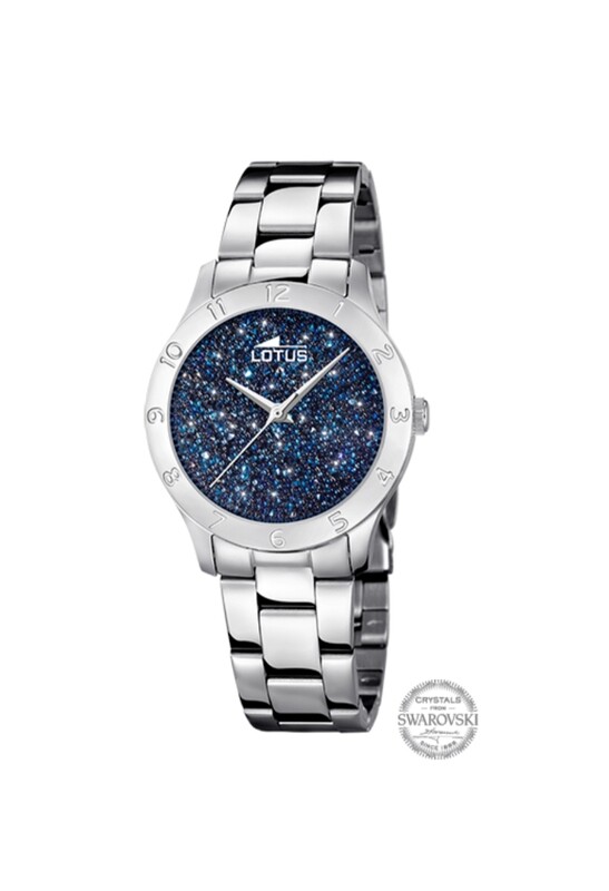 Reloj Lotus Swarovski Mujer Acero