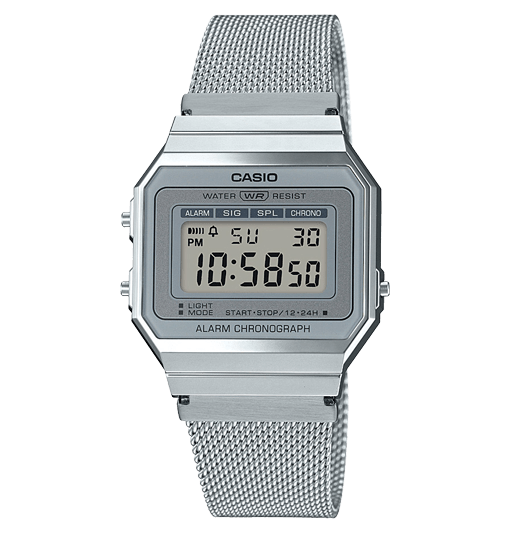 Casio Vintage Acero Malla
