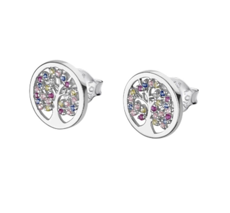Pendientes Lotus Silver Arbol Vida