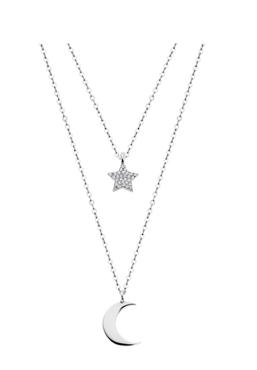 Colgante Lotus Silver Doble