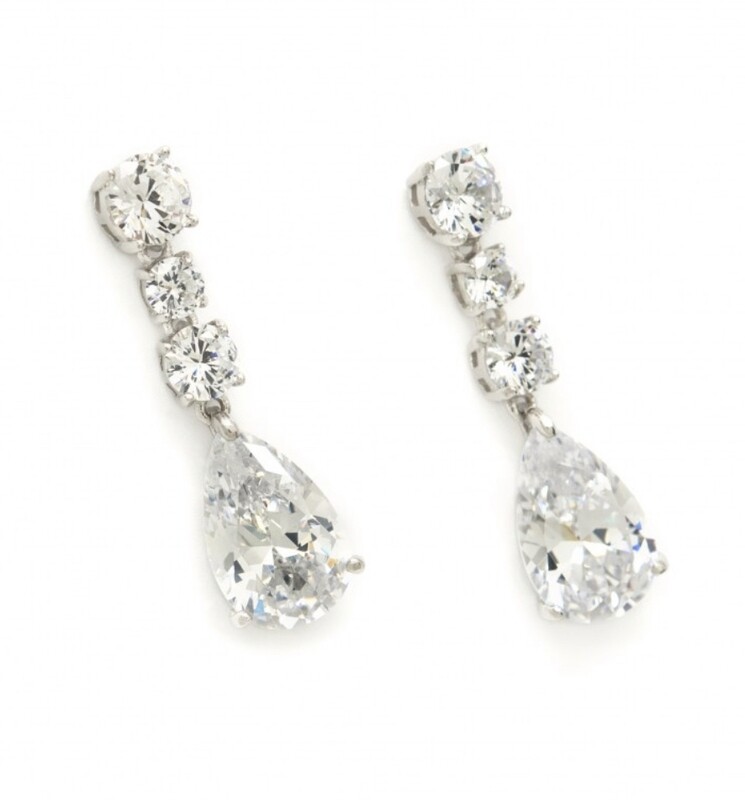 Pendiente Plata Circonitas Pendiente Plata Circonitas