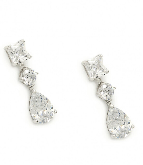 Pendiente Plata Cuarzos Pendiente Plata Cuarzos