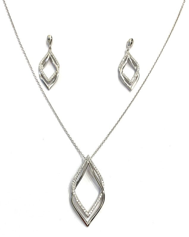 Juego Lotus Silver Circonitas Juego Lotus Silver Circonitas