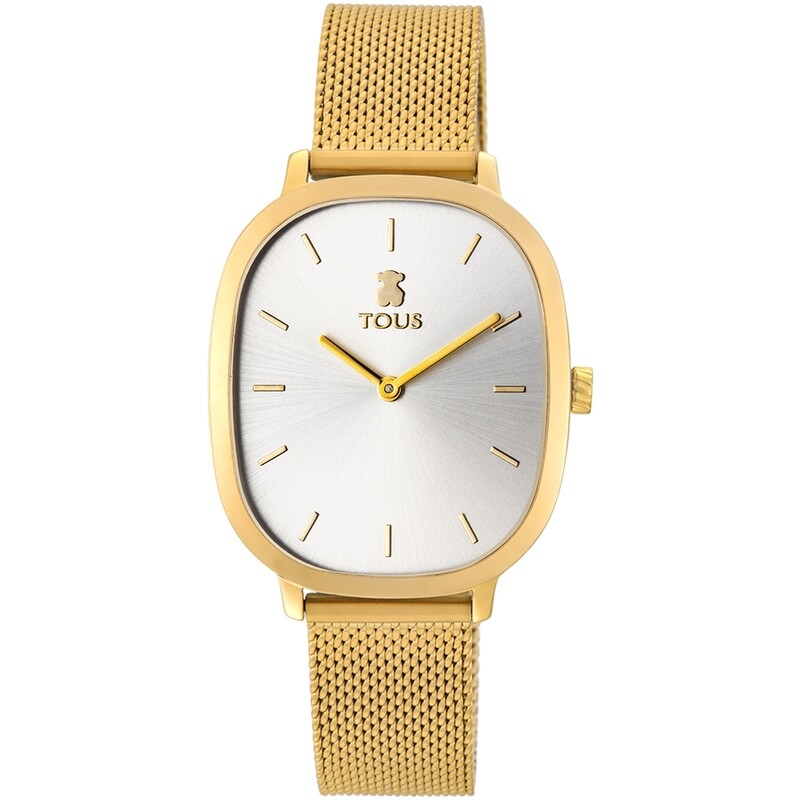 Tous Heritage acero IP dorado