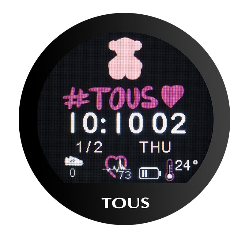 Reloj Tous Rond Touch SS Activity IP Dorado