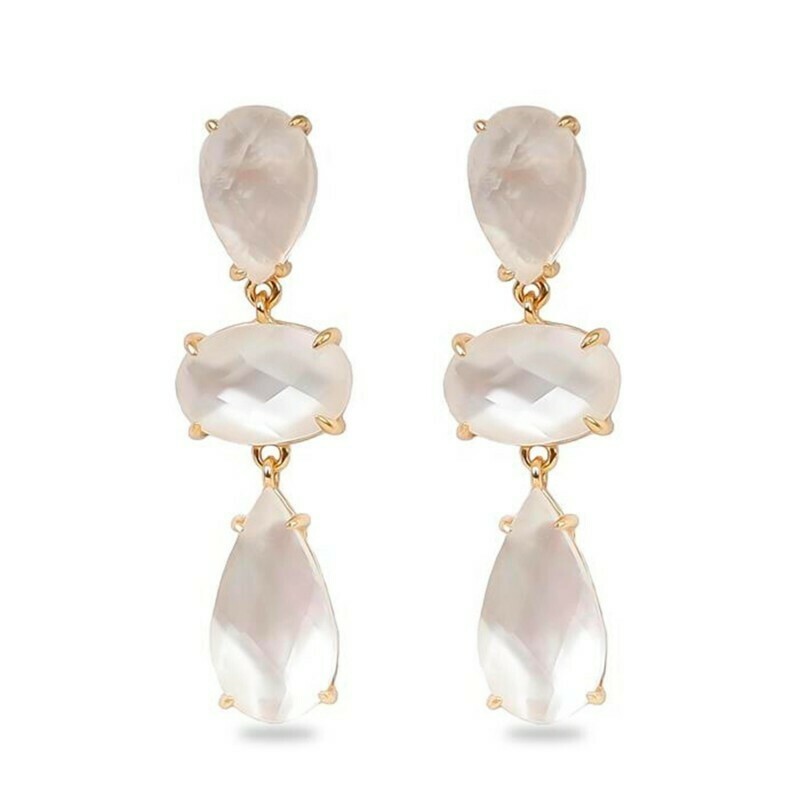 Pendientes Luxenter Plata Bañada