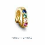 Piercing Plata Bañado en Oro 18k