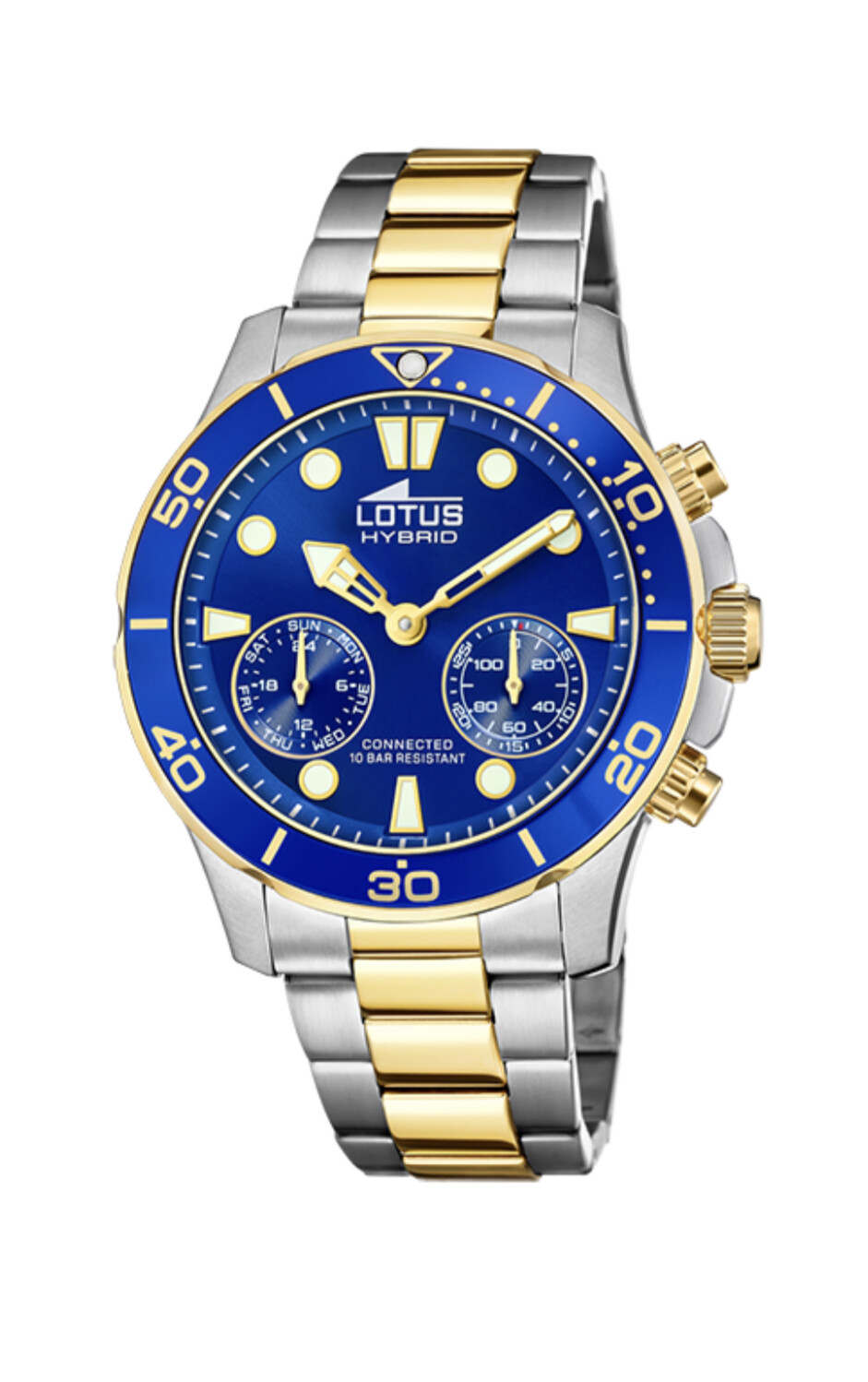Reloj Lotus Hybrid Acero Bicolor