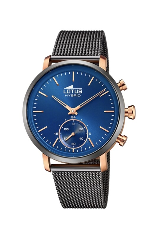 Reloj Lotus Hybrid Acero IP Gris Malla