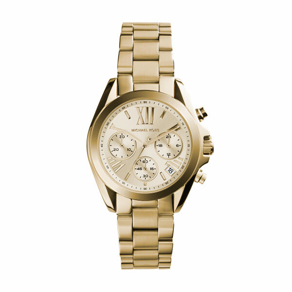 Reloj Michael Kors Bradshaw IP Dorado
