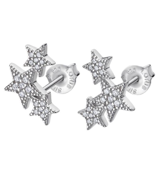 Pendientes Lotus Silver Estrellas