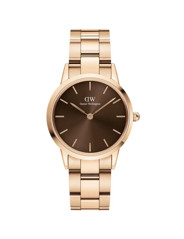 Daniel Wellington Iconic Marrón  Rosado 32mm