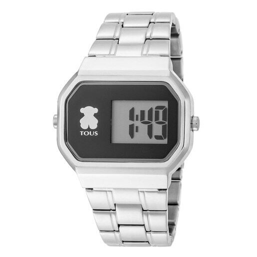 Reloj D-Bear Digital de acero