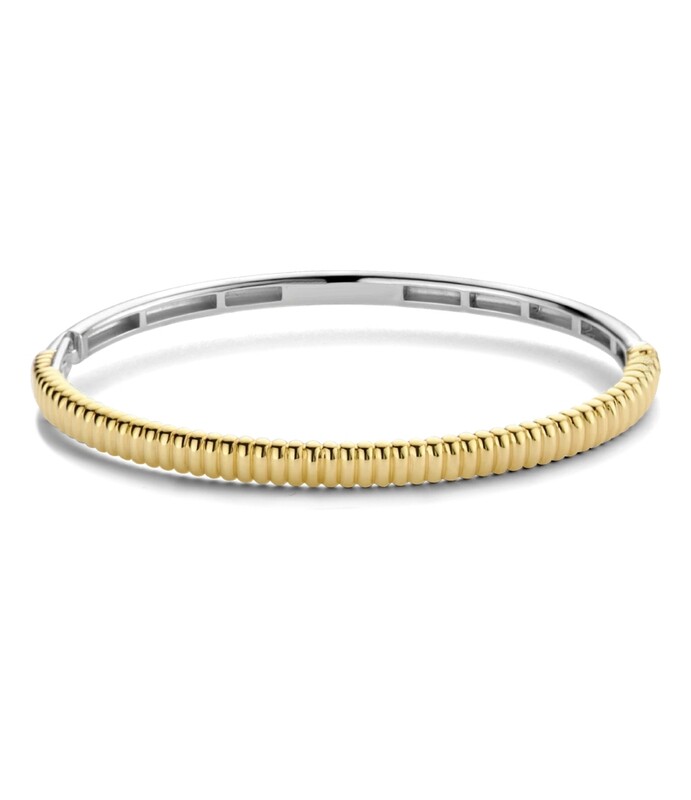 Pulsera Ti Sentó Silver Gold