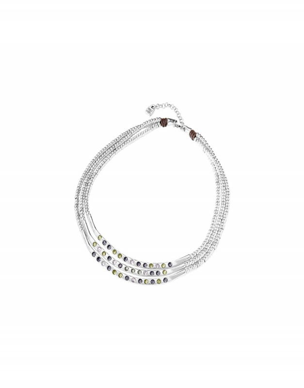 Collar UNOde50 Triple Blueberris